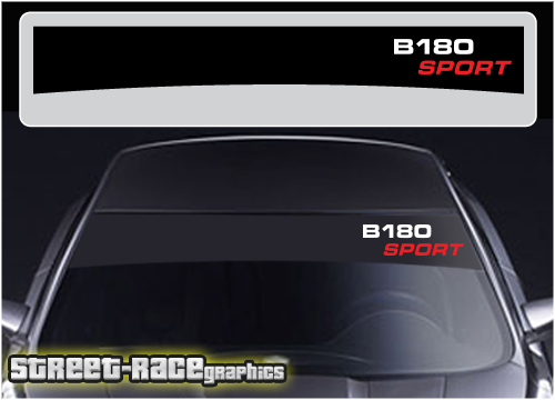 Mercedes sunstrip SS2606 - B180 Sport