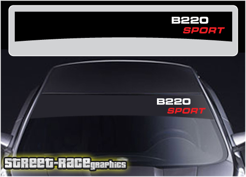 Mercedes sunstrip SS2607 - B220 Sport