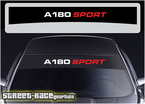 Mercedes sunstrip SS2610 - A180 Sport