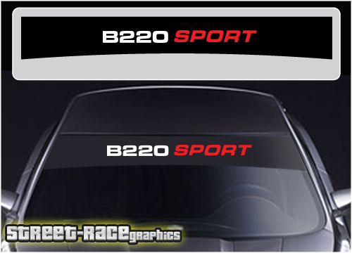 Mercedes sunstrip SS2613 - B220 Sport