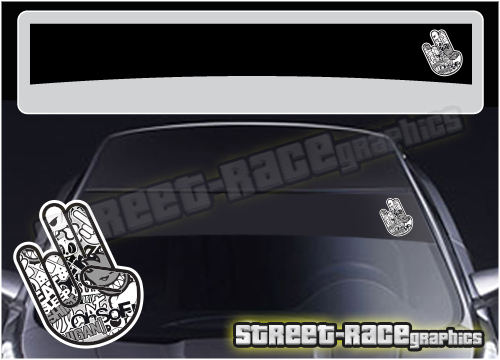 Sunstrip SS5017 - JDM stickerbomb