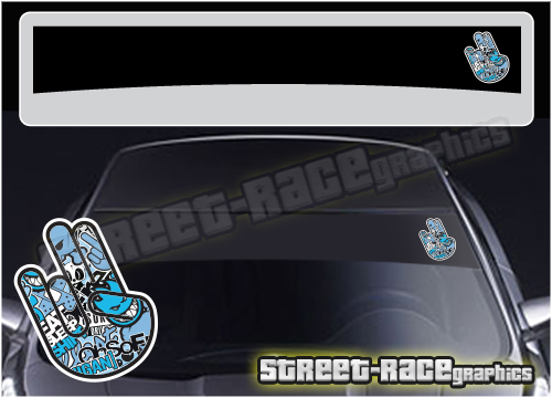 Sunstrip SS5027 - JDM stickerbomb