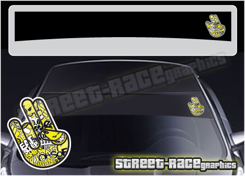 Sunstrip SS5037 - JDM stickerbomb