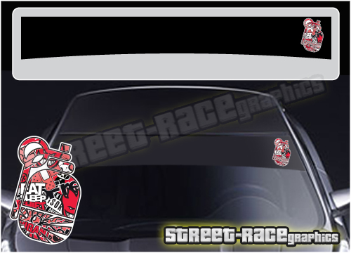 Sunstrip SS5043 - JDM Grenade stickerbomb