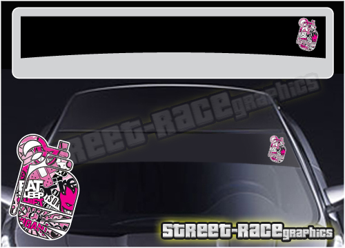 Sunstrip SS5045 - JDM Grenade stickerbomb