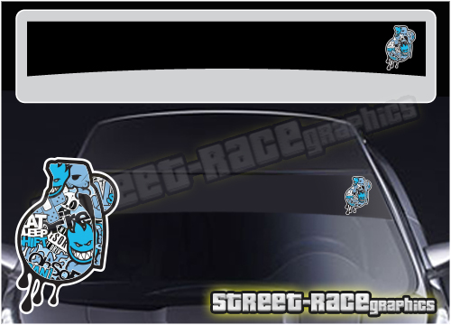 Sunstrip SS5050 - JDM Sticky Grenade stickerbomb
