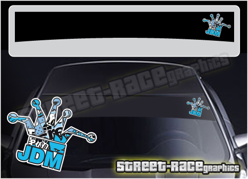 Sunstrip SS5057 - JDM Kings stickerbomb