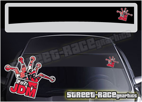 Sunstrip SS5058 - JDM Kings stickerbomb