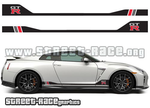 009a - Skyline GT-R racing stripes