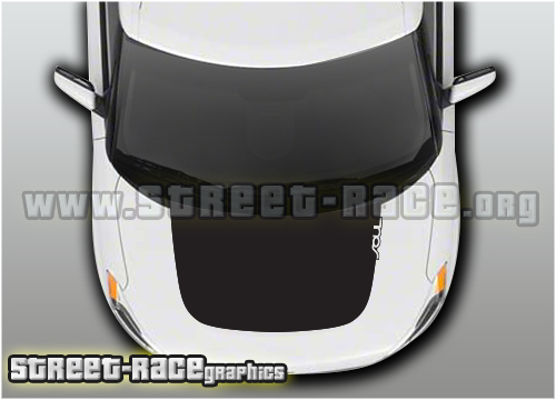 Kia Soul bonnet graphics 001