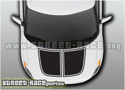 Kia Soul bonnet graphics 005
