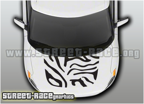 Kia Soul bonnet graphics 010 - Cat