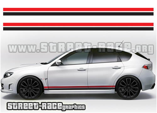 Subaru racing stripes 001