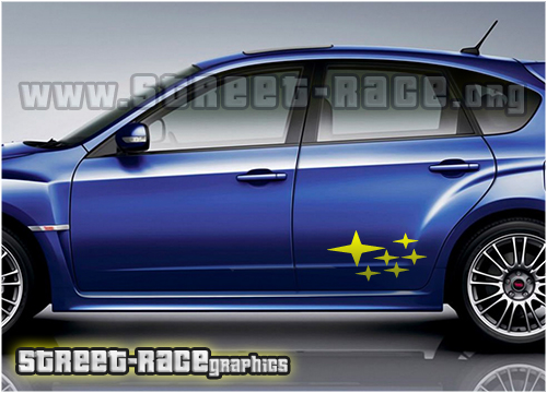 Subaru logo stars 004