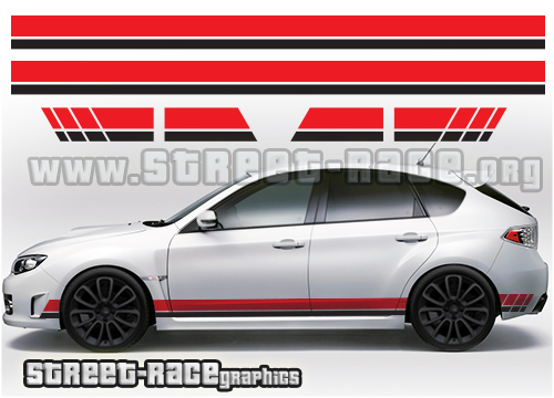 Subaru racing stripes 012