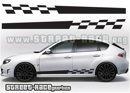 Subaru Impreza racing stripes 013