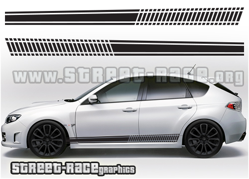 Subaru Impreza racing stripes 017