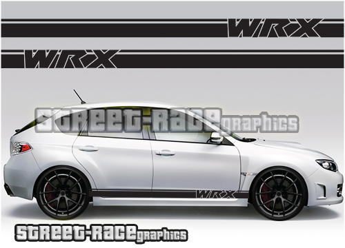 Subaru Impreza WRX racing stripes 024
