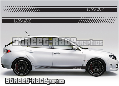 Subaru Impreza WRX racing stripes 026