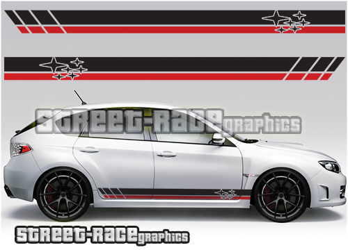 Subaru Impreza racing stripes 031