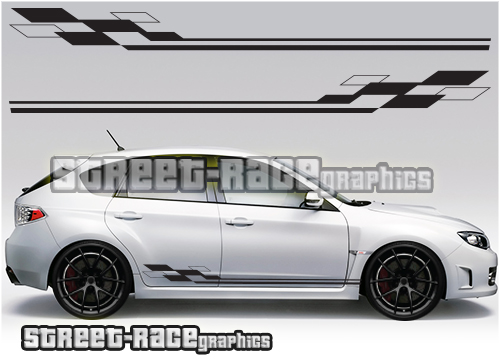 Subaru Impreza racing stripes 035