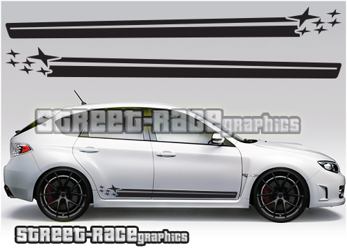 Subaru Impreza racing stripes 037