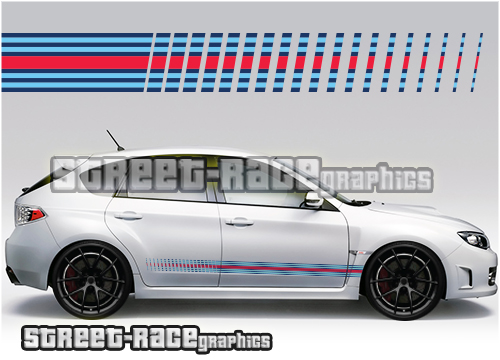 Subaru Impreza Martini racing stripes 002
