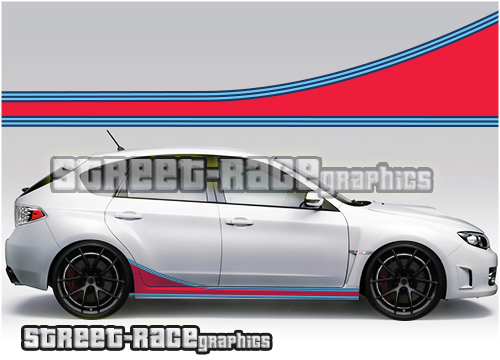 Subaru Impreza Martini racing stripes 003