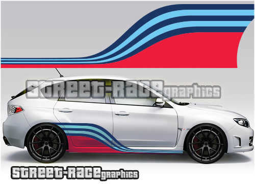 Subaru Impreza Martini racing stripes 007