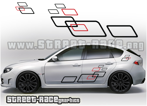 Impreza rally stickers 009 - WRC
