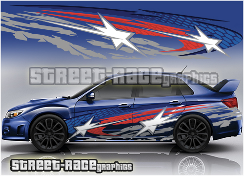 Impreza rally stickers 022