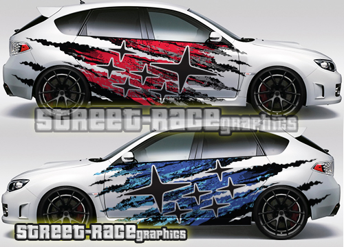 Impreza rally graphics 050
