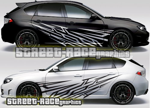 Impreza rally graphics 059 - TRIBAL