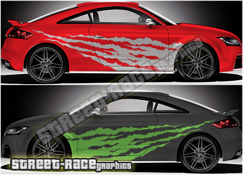 Audi TT rally graphics 021 - Image 2