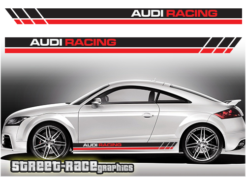 Audi TT racing stripes 012