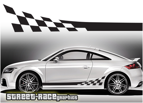 Audi TT racing stripes 013