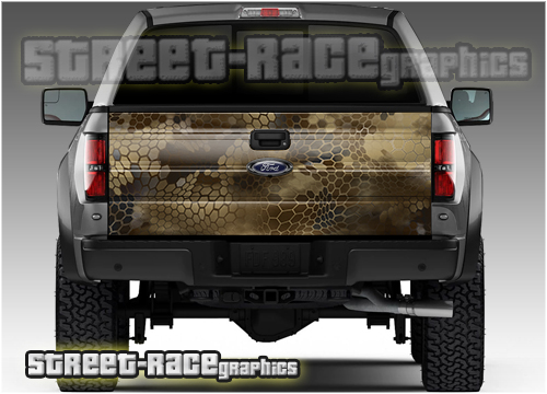 816 - Tailgate wrap (Chameleon desert camouflage)