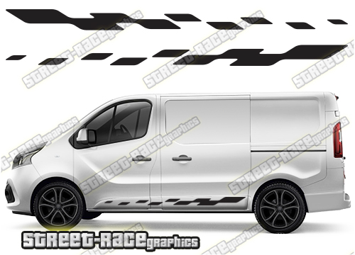 Fiat Talento side racing stripes 031