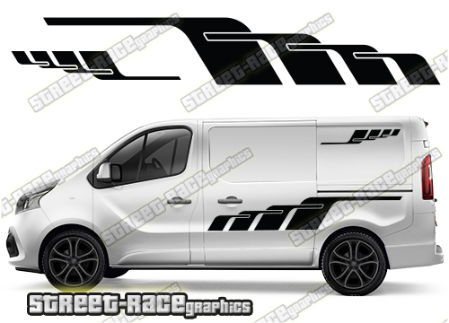 Fiat Talento side stickers 036