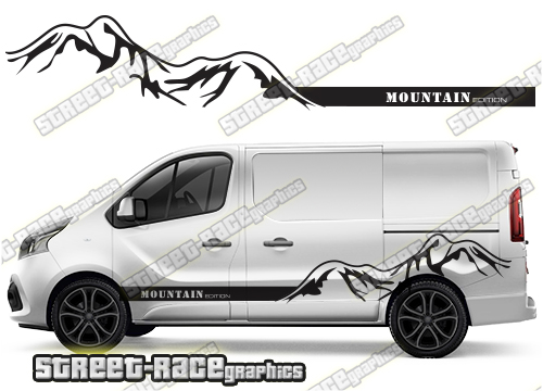 Fiat Talento stickers 037 - MOUNTAIN
