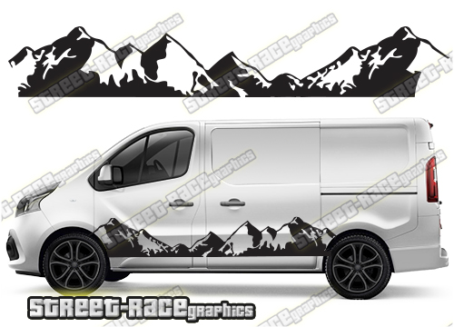 Fiat Talento stickers 038 - MOUNTAIN
