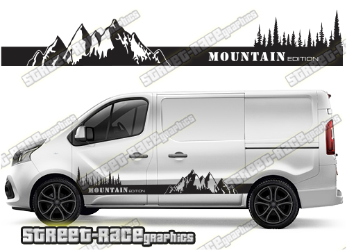 Fiat Talento stickers 039 - MOUNTAIN