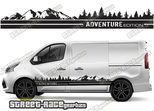 Fiat Talento stickers 040 - MOUNTAIN