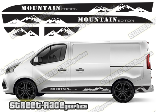 Fiat Talento stickers 042 - MOUNTAIN