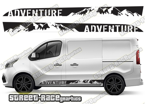 Nissan Primastar - NV300 stickers 044 - ADVENTURE