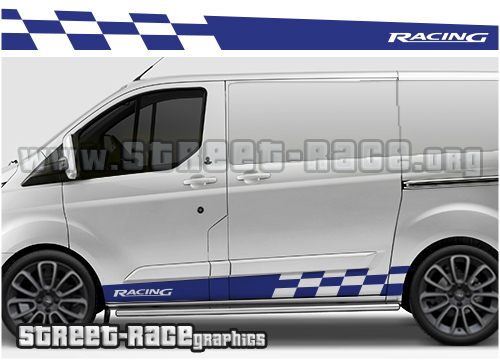 Transit Custom side stripes 008