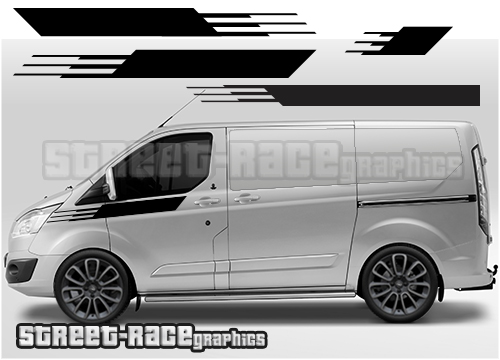 Ford Transit Custom M-SPORT graphics - 021
