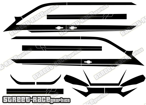 Ford Transit Custom M-SPORT Full stripes 033 - Image 2