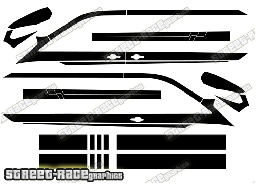 Ford Transit Custom M-SPORT Full stripes 035 - Image 2