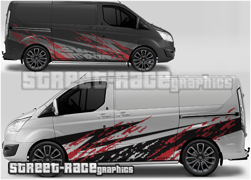 Ford Transit Custom rally 008 - mud splatter